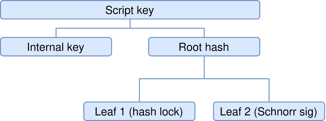 taproot assets script key tree